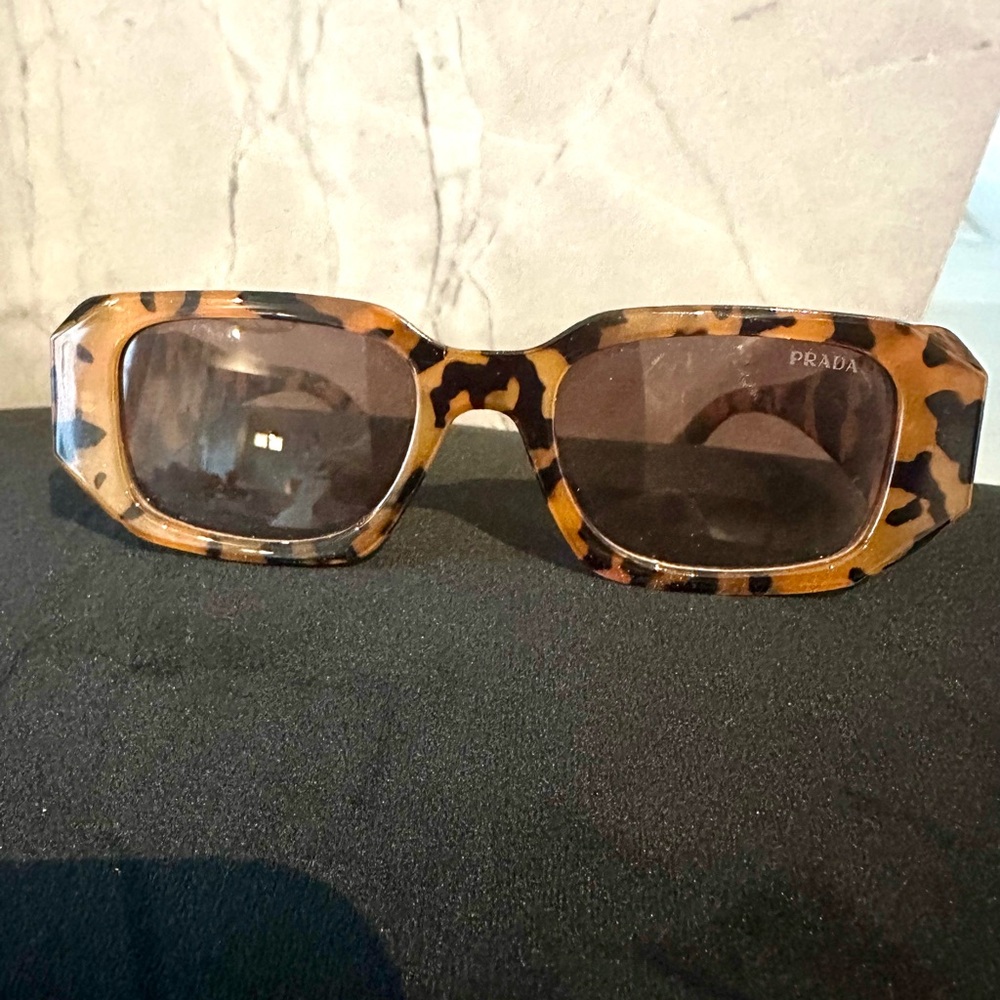 Prada Brown Tortoiseshell Sunglasses